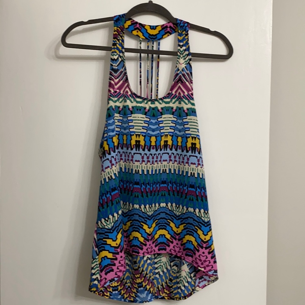 EUC•Multi Colored Fun Top